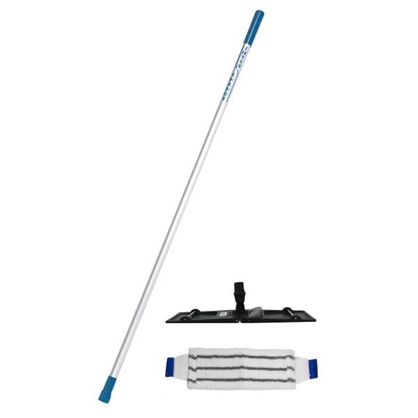 Sada plochy mop modra
